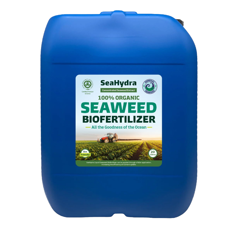 seahydra seaweed fertiliser front - 20 litres